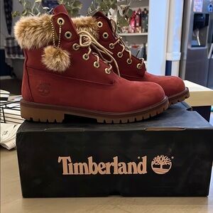 Junior's 6" Premium Timberland Boots